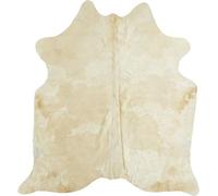 -LUXOR- living Tappeto in vera pelliccia di mucca - tappeto naturale per una vera e propria atmosfera - Tappeto in pelliccia - ca. 160 x 240 cm beige fantasia