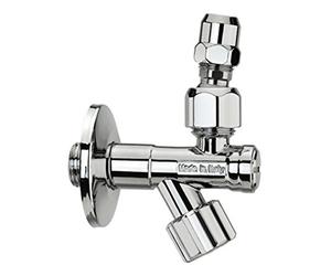 LUXOR - Rubinetto Con Filtro Sottolavabo/Bidet Con Snodo 1/2 - 3/8 Luxor 70882111Cc