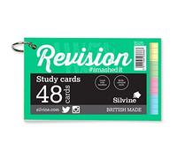 Luxpad 12,7 x 7,6 cm Ringbound Revision & Presentation Cards - Colori assortiti. 48 biglietti a righe per blocco.