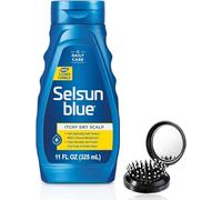 LUXPAKS Celsun Blue Itchy Dry Scalp - Spazzola per capelli con shampoo da 325,3 ml