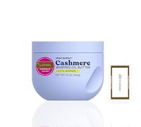 Luxpaks - Salvietta detergente con burro per il corpo all'olio montato alla vaniglia e al cashmere eos - Burro per il corpo profumato da donna, idratazione profonda, non grassa, 300 ml