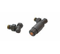 Luxrad set termostatico grafite OLTS007