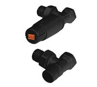 Luxrad set termostatico nero KTS040