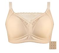 LUXRUB Reggiseno per Mastectomia con Tasche per Protesi Mammarie, Bras da Donna per Tutti I Giorni Bras Post-operatorio Senza Fili A Copertura Totale (Color : Apricot, Size : 42/95A)