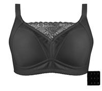 LUXRUB Reggiseno per Mastectomia con Tasche per Protesi Mammarie, Bras da Donna per Tutti I Giorni Bras Post-operatorio Senza Fili A Copertura Totale (Color : Black, Size : 36/80A)