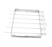 Luxshiny 1 Set Arrostire Inossidabile Rack per BBQ Portatile con Design Rimovibile per Picnic e Utensili Grigliata e