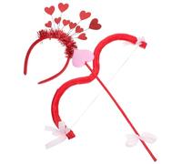 Luxshiny 1 Set Cupid Bow Arrow per Costume Accessori Cosplay Unici per Idea Leggera e Creativa per Feste e Foto