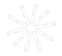 Luxshiny 10 Provette da Laboratorio per Colture con Tappi Sigillanti, Tubi di Campionamento da 12 Ml con Tacche Graduate, Set da 10 Pezzi in Plastica Sterile per Esperimenti Scientifici