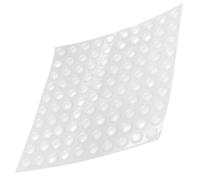 Luxshiny 100 Pezzi Piccoli Paraurti in Silicone Trasparenti per Mobili, Adesivi Antiscivolo Punti di Rilievo per Tende Basse, Ausili Tattili per Non Vedenti per Protezione e Sicurezza