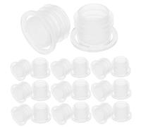 Luxshiny 100pezzi Tappi Per Bottiglie Plastica Tappi Ricaricabili Per Bottiglie Per Vino Birra e Versatili e Facili Da Usare Pratico Per Ogni Occasione