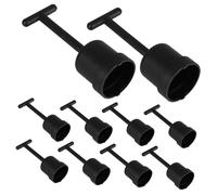 Luxshiny 10pezzi Chiavi Brugola Plastica Per Rimozione Anelli Esterni Portalampada Strumento Per Installazione Lampadine Leggero e Facile Da Usare Casa e Ufficio