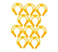 Luxshiny 10pezzi Fermaporta Antipinch Per Ragazzo Ragazza Da Plastica Gialla Sicurezza Per Porte e Finestre Facile Installazione Protezione Anti-collisione Per Ragazzo Ragazza e Ragazzo