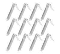 Luxshiny 12 Pezzi Supporto per Vaporiera in Acciaio Inox, Gambe Stabili e Resistenti al Calore, Accessorio Cucina per Vassoio da 5,5x5,5 Cm, Facile Installazione