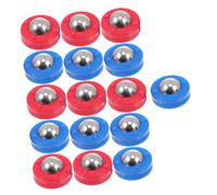 Luxshiny 16 Accessori Shuffleboard Tavolo Rotanti Resistenti in e Plastica Ricambio Pucks Curling Calcio Tavolo Sostituzione Durevole e Antiruggine per Divertimento Familiare