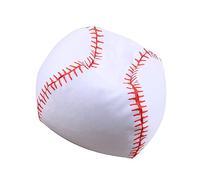 Luxshiny 1pezzi Pouf Imbottito Stile Baseball Coprisedia Cerniera Contenitore Per Peluche Realizzato in Poliestere Resistente Design Sacco Per Leggere o Rilassarsi Trasforma Caos Dei Giocat