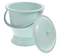 Luxshiny 1pezzi Urinatoio Portatile Con Coperchio Spittoon Maneggevole Resistente Per Anziani e Donne Incinte Facile Da Pulire e Pratico Per Uso Domestico e Campeggio