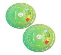 Luxshiny 2 Pezzi Carta di Controllo Bmi per Altezza e Peso Gestione Manuale del Peso e Tracciamento Portatile in Plastica, per Studenti e Pianificazione Dietetica