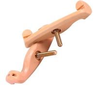 Luxshiny 2 pezzi Poggiaspalla per Violino Professionale in Silicone Antiscivolo Ergonomico per Spalla Design Compatto e Facile da Installare per Uso Domestico e Didattico