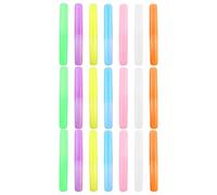 Luxshiny 21pezzi Contenitore Per Spazzolini Da Denti Da Viaggio Design Creativo e Compatto Per Camping e Viaggi Affari Materiale Resistente e Organizer Per Spazzolino e Dentifricio