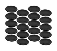 Luxshiny 24 Pezzi Cappuccio Protettivo per Stetoscopio in Silicone Nero, | Riduce Riflessi e Residui, Pulizia Semplice, Vestibilità Confortevole, per Testine e Coperture del Dispositivo