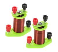 Luxshiny 2pezzi Kit Didattico Di Induzione Elettromagnetica Di Bobine Di Precisione Per Esperimenti Di Fisica e Dimostrazioni Educative Strumento Essenziale Per Scuole e Laboratori