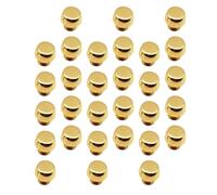 Luxshiny 30 Pezzi Chiodi per Borse in Lega di Zinco Color Oro, Pratici e Facili da Usare, Accessori per Borse in Pelle e Prodotti di Carta, per Lavori di Artigianato DIY