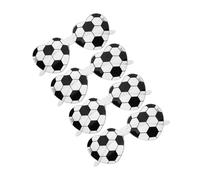 Luxshiny 4 Pezzi Occhiali da Sole Vestibilità Comoda Tema Calcio Motivo Pallone, Design Unico in Pc per Adulti, per Feste a Tema Sport e Celebrazioni Mondiali 2026