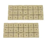 Luxshiny 42 Pezzi Cubi di Blocco di Terreno per Piantine Senza Terra, Accessori per Giardino Esterno per Accelerare la Crescita delle Piante in Terrazza o Giardino