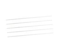Luxshiny 5 Pezzi Accessorio per Design Compatto in Inossidabile Argento da 20 Cm per Pesca a Fondo e Sessioni di Pesca Prolungate Vive