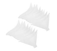 Luxshiny 50 Pezzi Bocchini Monouso in Pp Durevole, Raccordi per Apparecchiature di Soffiaggio, Accessori per Test Funzionalità Polmonare Uso Medico Professionale