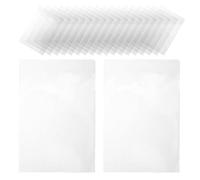 Luxshiny 500 bustine protettive trasparenti per schede ricetta 4x6 pollici,