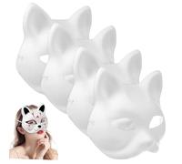 Luxshiny 5Pezzi Maschere per Te da Maschere Vuote per Decorare Ruolo e Costumi Creativi Stimola Creatività Abilità Artigianali