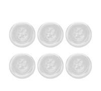 Luxshiny 6 Pezzi Fermaporta in Silicone Lavabile Protezione Muro Anticolpo Adesivo per Maniglia, Come Regalo Housewarming per Proteggere Pareti e Porte