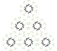 Luxshiny 60 Pezzi Fermagli per Chioma Germogli di Fagiolo Verdi in Plastica, Accessori Adorabili e Pratici per Acconciature Divertenti e Regali da Condividere Amici