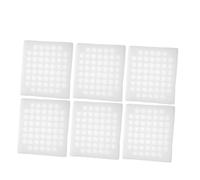 Luxshiny 6pezzi Organizzatore Per Uova Riutilizzabile in Schiuma Vassoio Protettivo Per Uova e Quaglia Scatola Per Conservare All Aperto Imbottito Per Spedizione Sicura