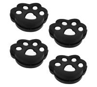 Luxshiny Accessori da Tennis 4 Pezzi Smorzatori in Silicone per Racchetta Design Unico per Uso Come Ornamento o Regalo per Appassionati di Tennis