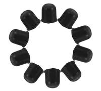 Luxshiny Accessori Forte Pattini Rotelle e 10 Plastica a Pezzi in Nera Sostituzione Facile e Stabilità Ragazzi Inline e Roller
