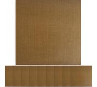 Luxshiny Adesivi per Piastra per Chioma 10 Pezzi Termoisolanti per Ferri Arricciacapelli e Liscianti 10X12 CM per Uso Salone
