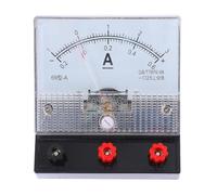 Luxshiny Amperometro Doppia Scala 0,6a/3a Plastica per Esperimenti di Fisica, Attrezzatura Scientifica Educativa per Laboratorio Scolastico e Didattica Domestica