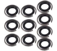 Luxshiny Anelli di Ritegno d'Impatto 10 Set Supporto per Mandrino e-Ring per Chiave a Percussione Elettrica Ricambi per Avvitatore ad Aria Compressa per Uso in Officina Colore Casuale