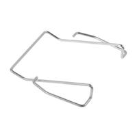 Luxshiny Argento Clip Microfono in Metallo Cintura per Trasmettitore | Fissaggio Semplice alla Cintura, Design Essenziale, Alta Durata, Trasporto Comodo, Ricambio per Uso Scenico