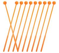Luxshiny Bacchette per Batteria per Gialle in Plastica, 10 Pezzi Comode da Impugnare, come Sussidi Didattici per Coltivare Abilità Manuali Colore Casuale