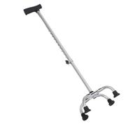 Luxshiny Bastone da Passeggio in Acciaio Inossidabile Struttura Durevole e Punta Antiscivolo, Supporto Stabile per Uomini e Donne Problemi di Mobilità