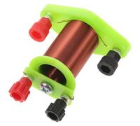 Luxshiny Bobina Didattica Cilindrica per Esperimenti di Elettromagnetismo Bobina Solenoide Alimentata per Esercizi di Elettrotecnica e Laboratorio Fisica