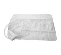Luxshiny Borsa Doccia Portatile Design Compatto e Versatile da 10l in PVC Bianco per Campeggio e Outdoor per Pesca e attività All'aperto