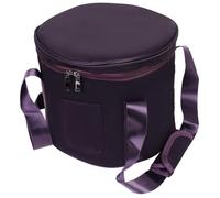Luxshiny Borsa Portatile per Ciotola da Canto in Poliestere Porpora con Imbottitura Spessa e Facile da Trasportare per Viaggio di Ciotole di Cristallo e Canto Colore Casuale
