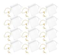 Luxshiny Braccialetto Rosario per Prima Comunione con Perle e Croce in Lega, 12 Set, Design Raffinato e Spirituale per Preghiera e Festa Speciale