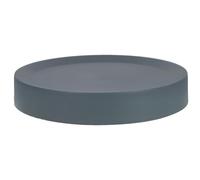 Luxshiny Caddy per Piante Rotondo da 21,5cm Ruote e Metallo | Plastica e Struttura Metallica, Ruote a Sfera, Raccolta Acqua, per Balcone e Giardino