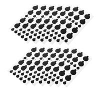 Luxshiny Camera Cover Blackout Stickers 10 Sheets Self Adhesive Shading for Privacy On Routers And Electronic Devices 4.13X2.48 Inches Easy To Cut And Apply for Office Use