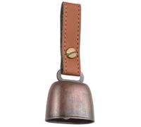 Luxshiny Campanello da Campeggio in Ferro Suono Nitido e Funzione Silenziosa, Accessorio Elegante per Animali e Attività Outdoor come Escursionismo e Allevamento